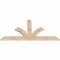 Ekena Millwork Richland Smooth Timber Gable Bracket, Douglas Fir, 48"W x 24"H x 1 1/2"D x 3 1/2"F, 12/12 Pitch GBW048X24X0204RIC00SDF - alternate 2